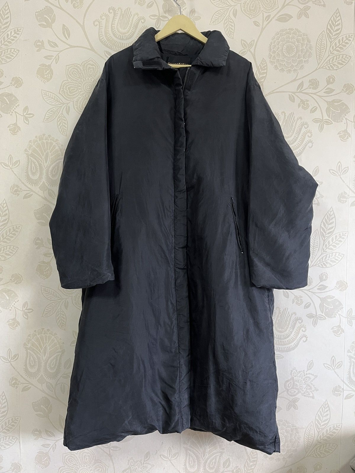 Donna Karan Vintage Donna Karan Signature Fall Winter Parka Jacket Size US L / EU 52-54 / 3 - 3 Thumbnail
