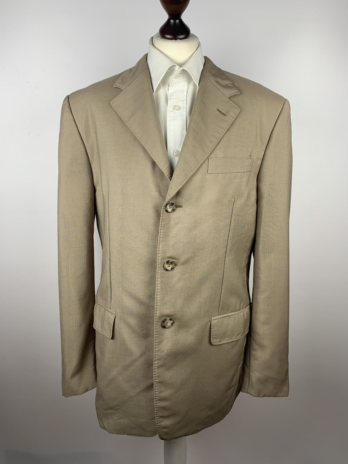 Prada Mens Blazer Prada Milano Size 50R Mohair Wool Sport Jacket Size 50R - 1 Thumbnail