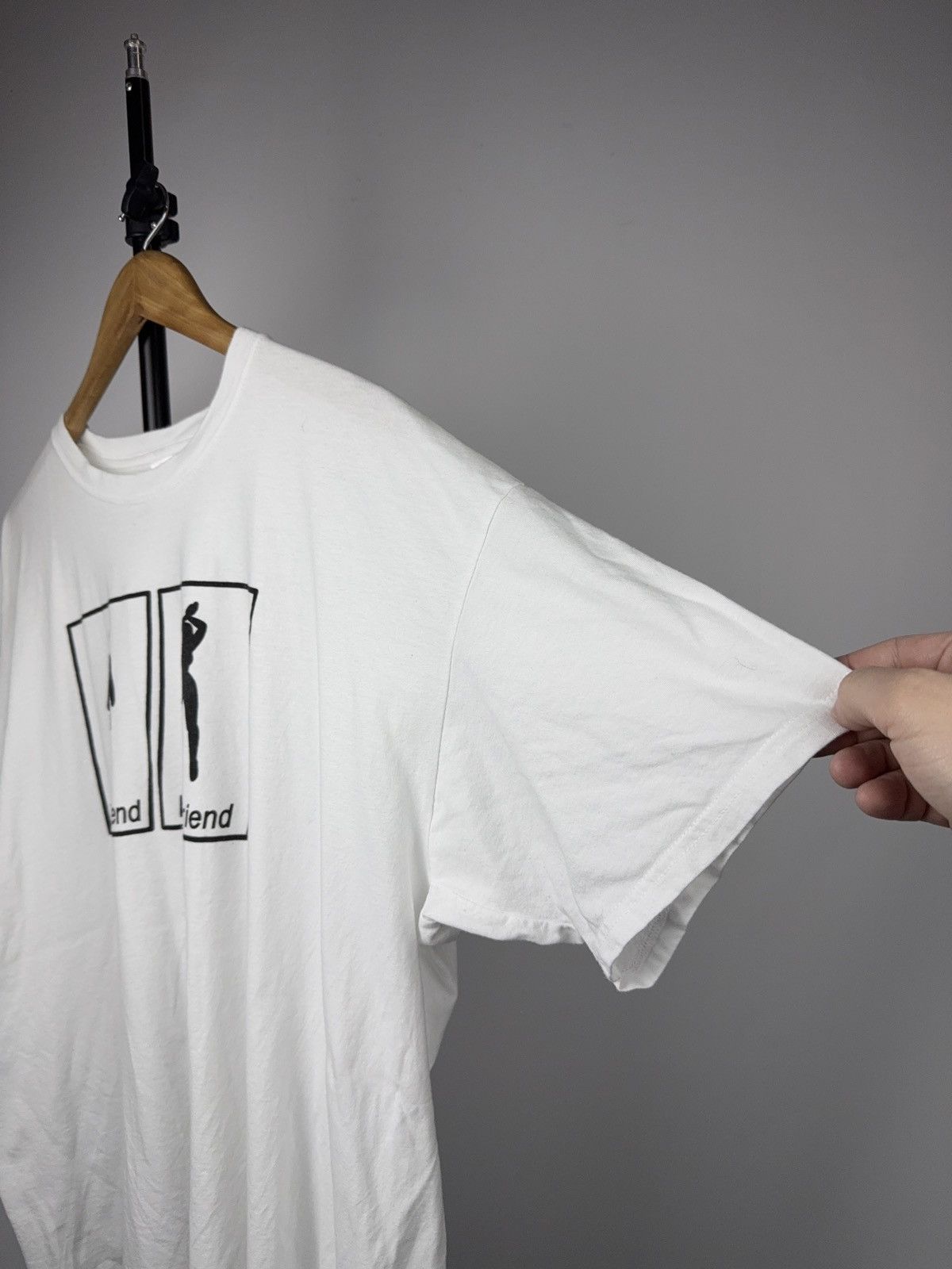Vintage 00s Funny Your Girlfriend My Girlfriend Meme Graphic Tee 2XL Size US XL / EU 56 / 4 - 9 Thumbnail
