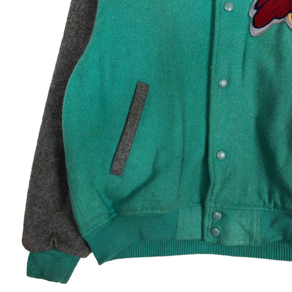 Japanese Brand 🔥VINTAGE VARSITY BOMBER JACKET CROCODILE SPORTS BIG LOGO Size US M / EU 48-50 / 2 - 4 Thumbnail