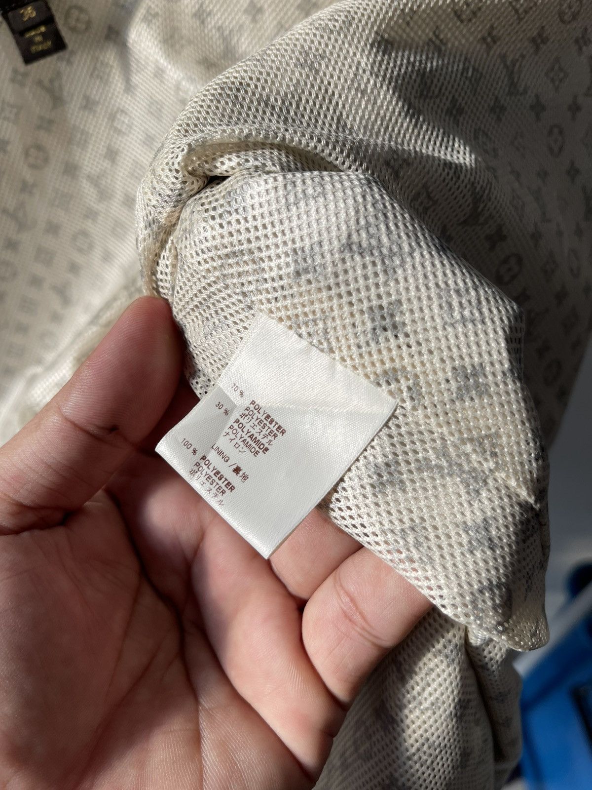 Louis Vuitton Louis Vuitton Monogram Linen Windbreaker Zip Hoodie Size US M / EU 48-50 / 2 - 16 Thumbnail