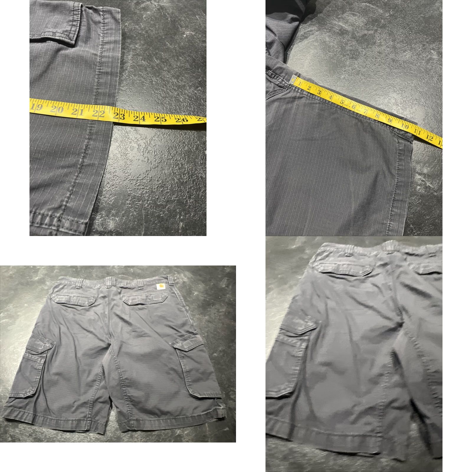 Carhartt Carhartt Cargo Shorts Gray Mens Size 40x11 Relaxed Fit Ripstop Canvas 11in Inseam Casual Workwear Size US 40 / EU 56 - 8 Thumbnail