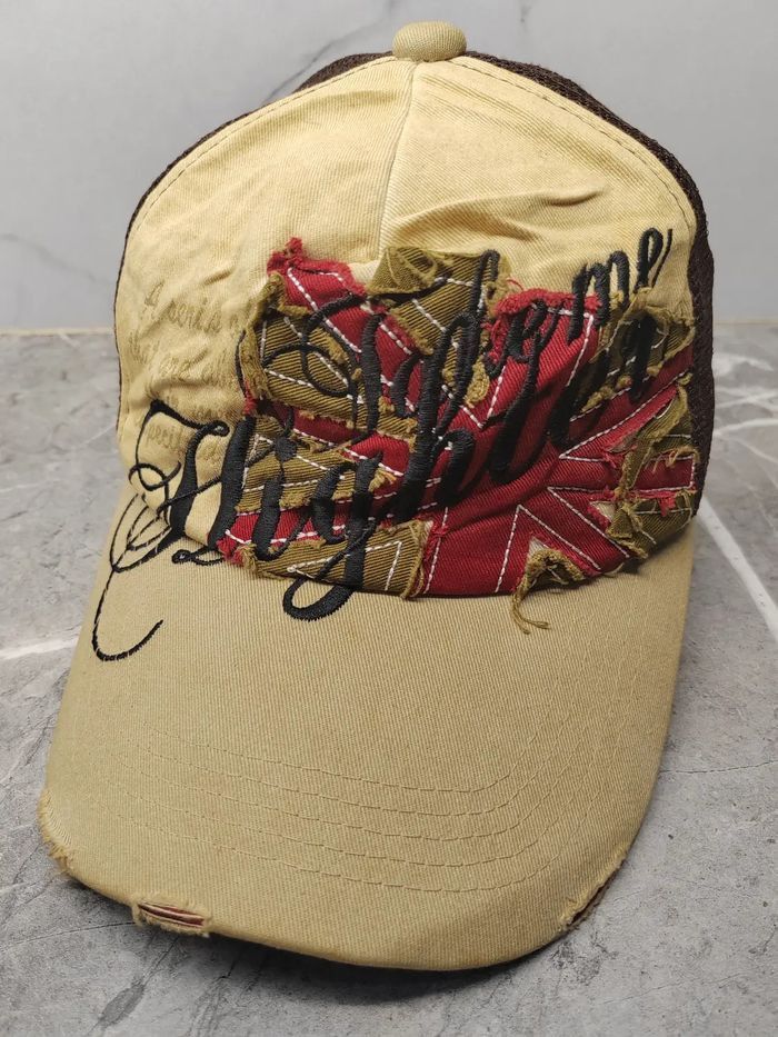 Japanese Brand Vintage Take Me Highter Distressed Style Cap Hat Size ONE SIZE - 1 Thumbnail