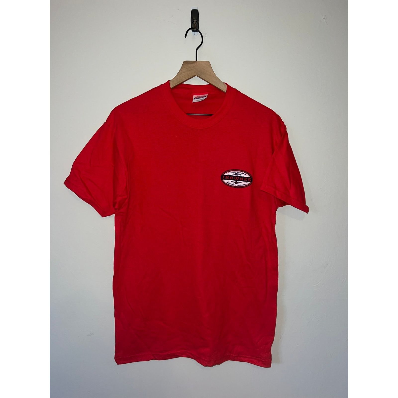 Hanes Vintage Poconos Mountain Shirt Shawnee Red Tee VTG 90s M Size US M / EU 48-50 / 2 - 1 Thumbnail