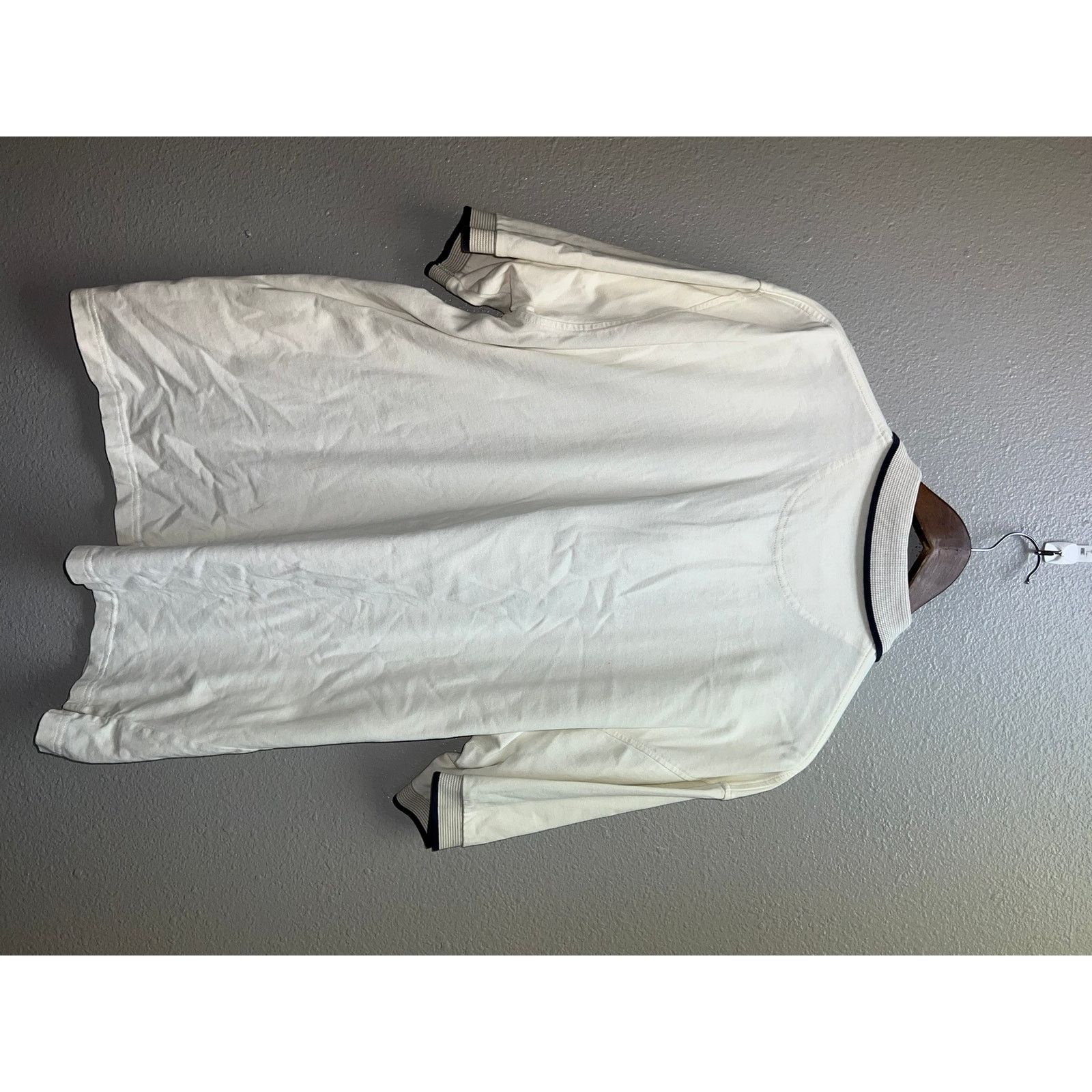 Port Authority Vintage Alaska Polo White Collared 100% Cotton Mens XL Size US XL / EU 56 / 4 - 6 Thumbnail