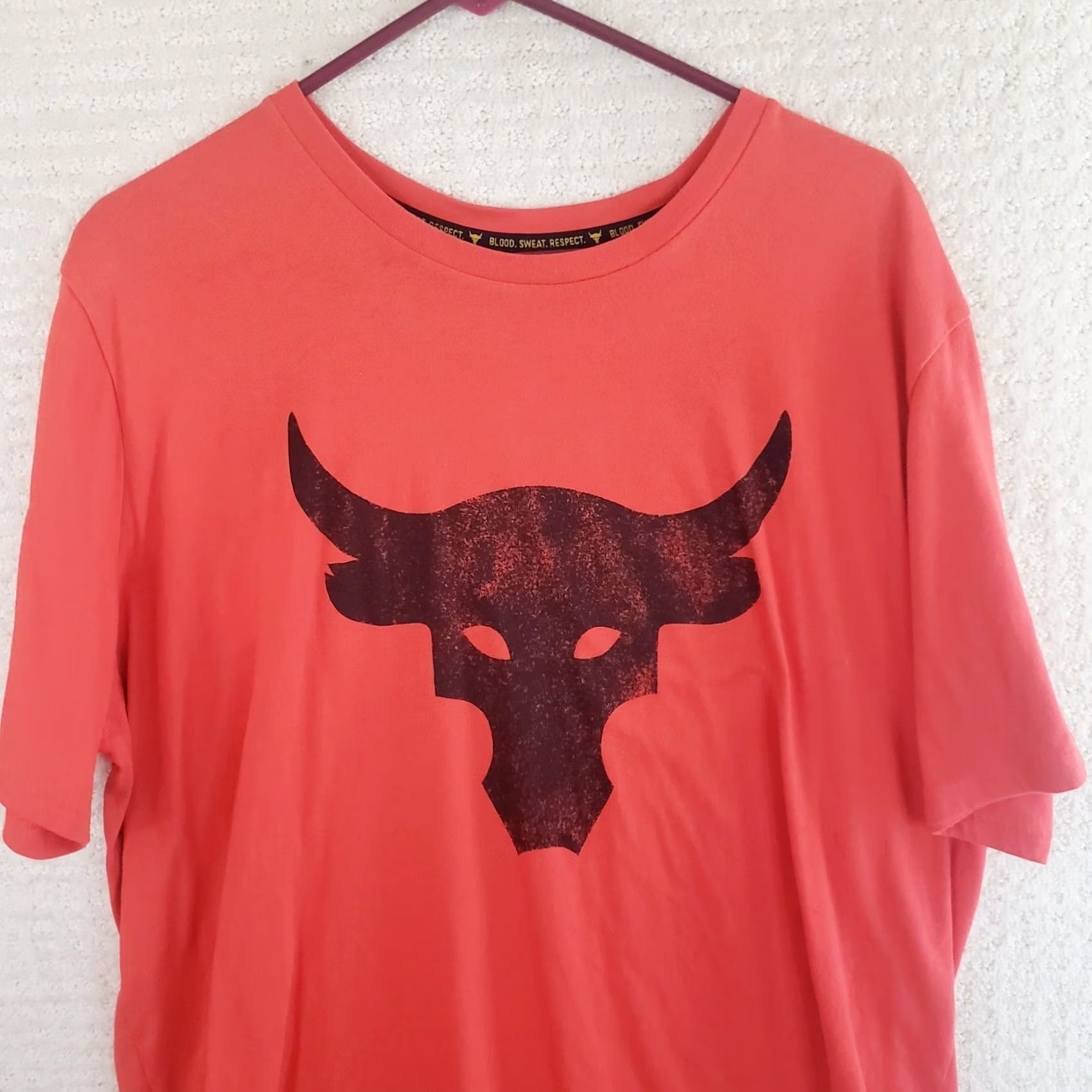 Under Armour Under Armour Blood Sweat Respect Clothing Line T Shirt XXL Red Bull Logo Shirt Mens Regular Size II XL Breathable Heatgear Size US XXL / EU 58 / 5 - 3 Thumbnail