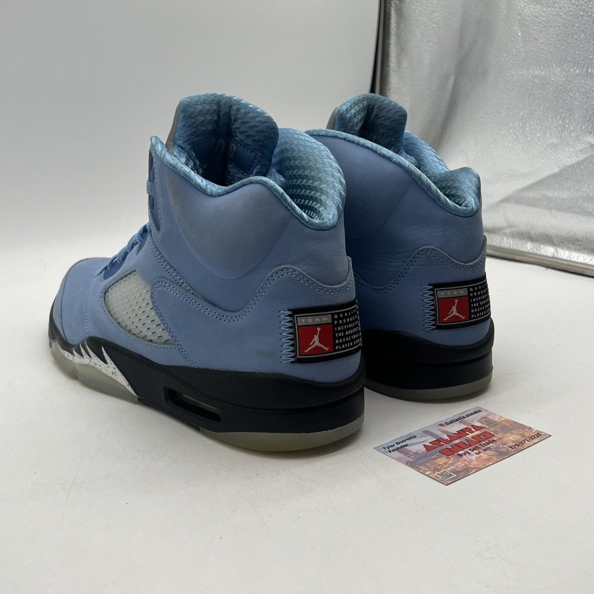 Jordan Brand Air Jordan 5 unc Size US 11.5 / EU 44-45 - 4 Thumbnail