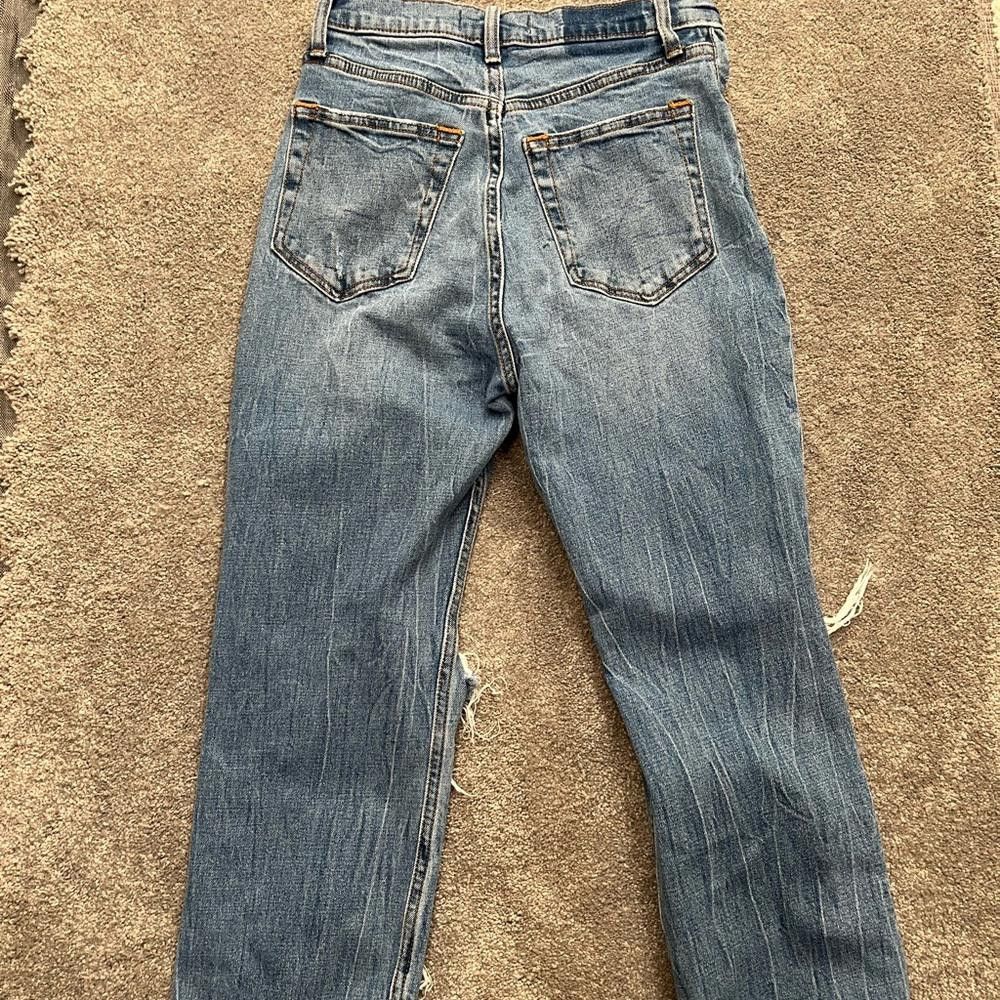 Abercrombie & Fitch Abercrombie & fitch ankle straight ultra high rise Jean Size 27" / US 4 / IT 40 - 5 Thumbnail