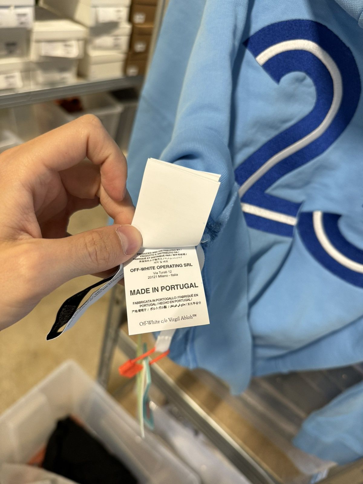 MLB × Off-White Off-White x Toronto Blue Jays MLB NEW 800$ Size US S / EU 44-46 / 1 - 8 Thumbnail
