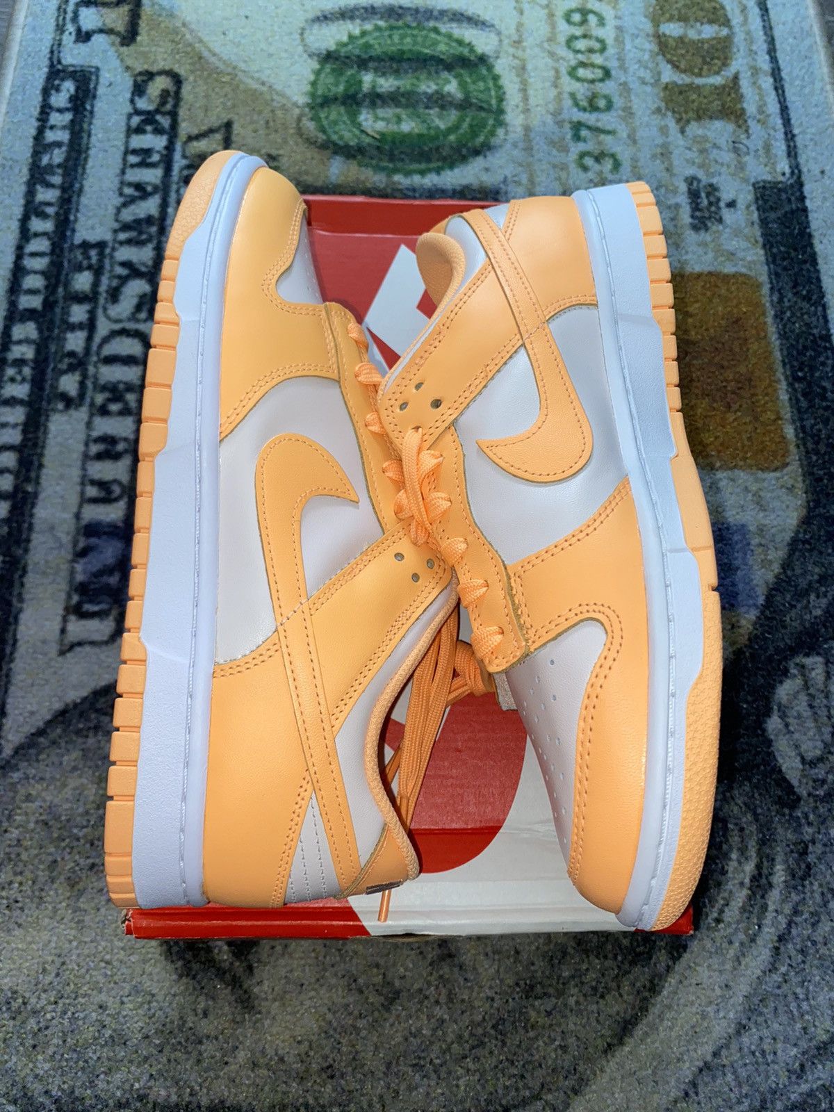 Nike Nike Dunk Low Peach Cream (8.5 Mens) Size US 10 / IT 40 - 1 Thumbnail