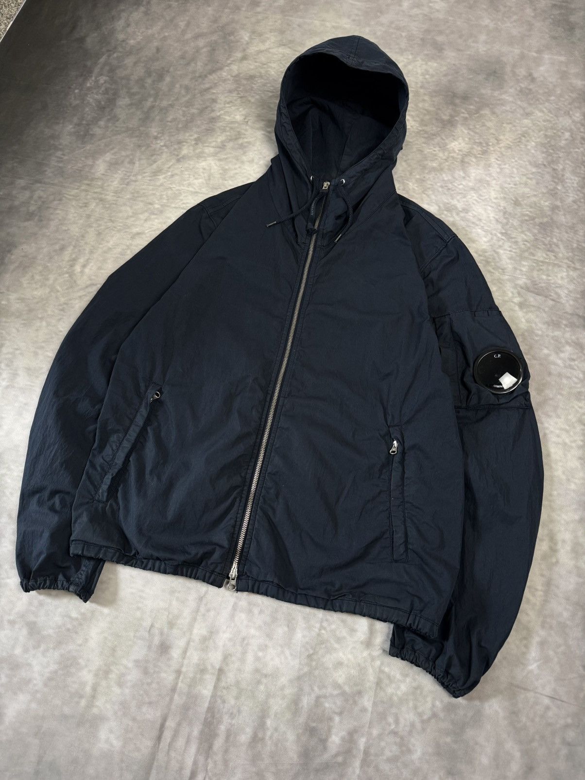 C.P. Company C.P. Company Goggle Jacket – Navy Size US M / EU 48-50 / 2 - 2 Thumbnail