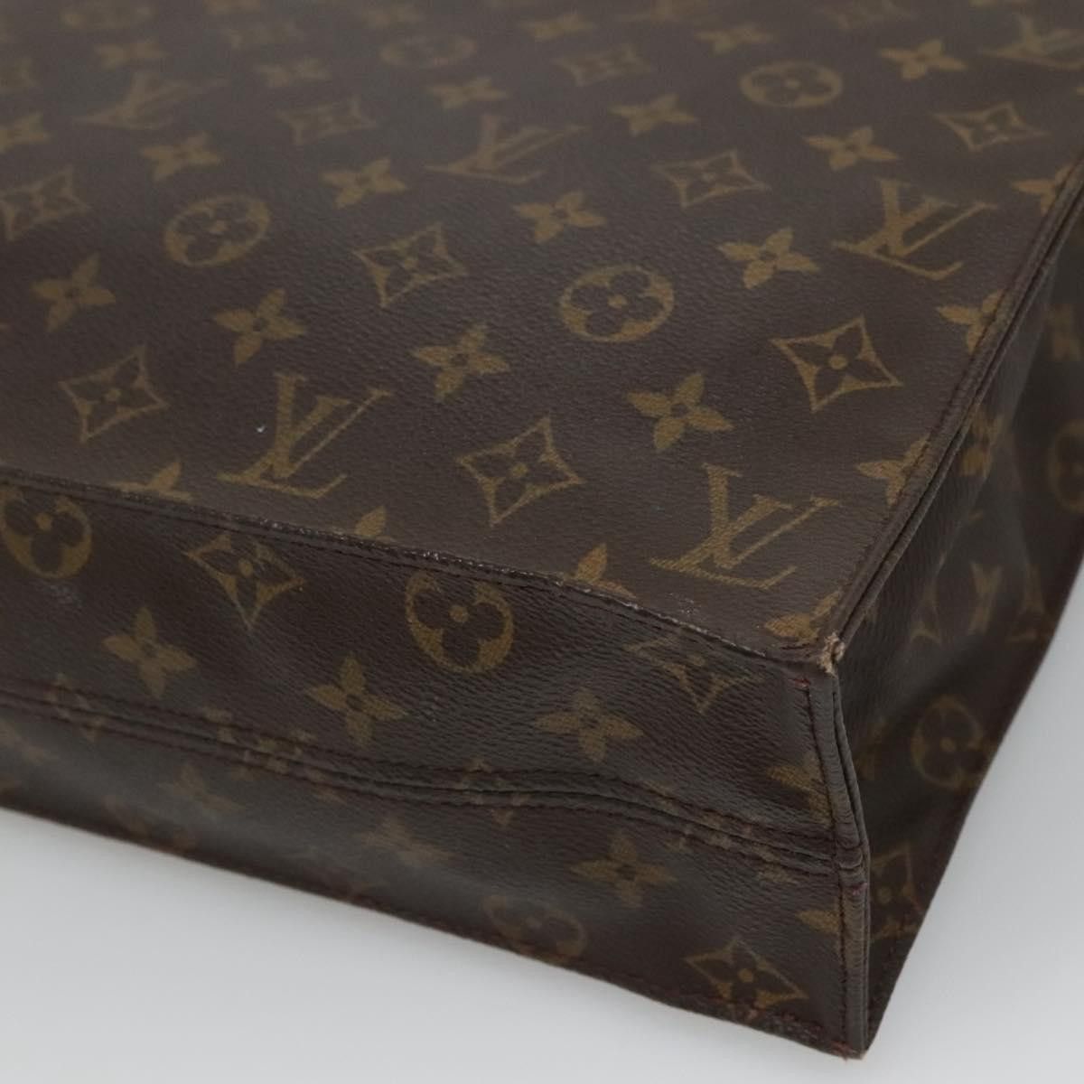 Louis Vuitton LOUIS VUITTON Monogram Sac Plat Hand Bag M51140 Size ONE SIZE - 15 Thumbnail