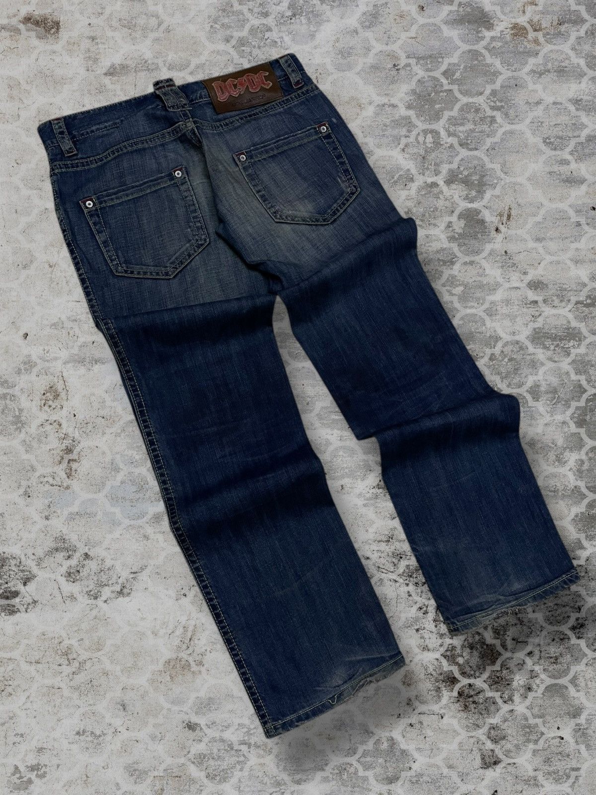 Dsquared2 Authentic Designer Dsquared Fucker Acdc Distressed Denim Size US 32 / EU 48 - 10 Thumbnail