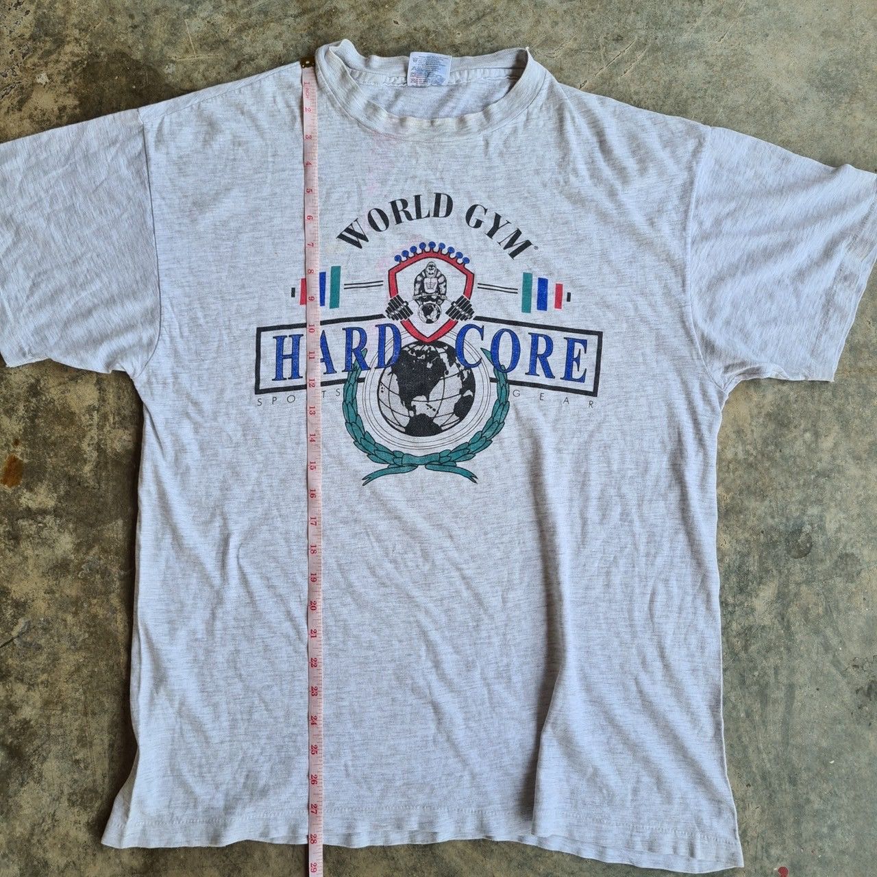 Other *RARE* VINTAGE 90s WORLD GYM FITNESS TEE Size US XL / EU 56 / 4 - 9 Thumbnail
