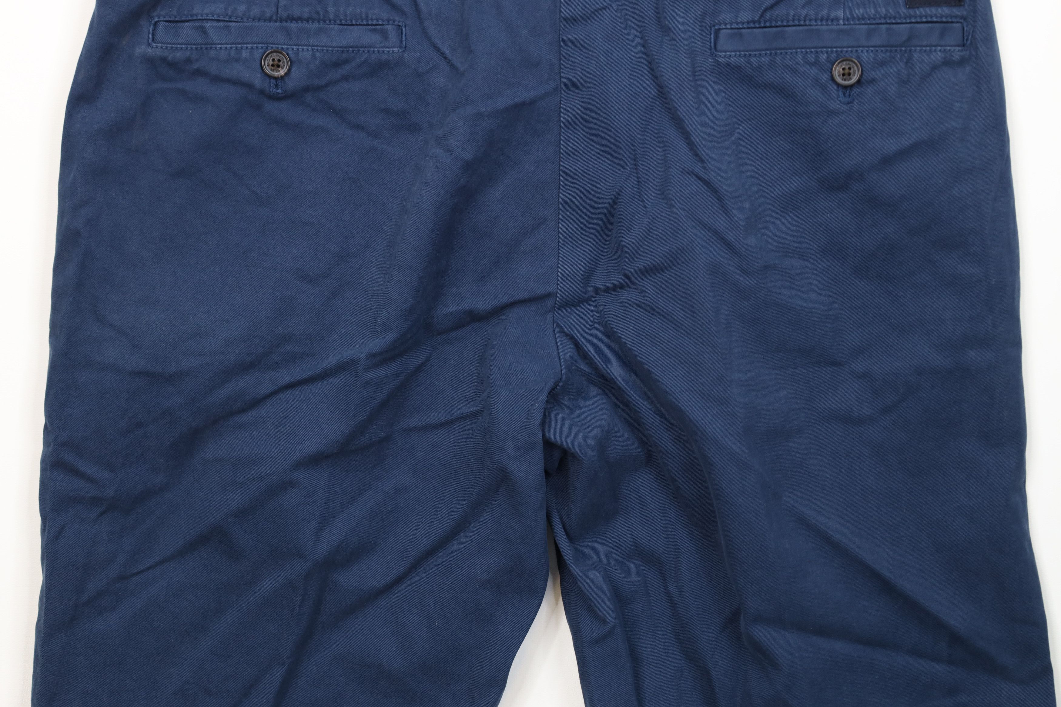 Brooks Brothers Brooks Brothers Spell Out Golf Chino Shorts Navy Blue Cotton Size US 34 / EU 50 - 11 Thumbnail