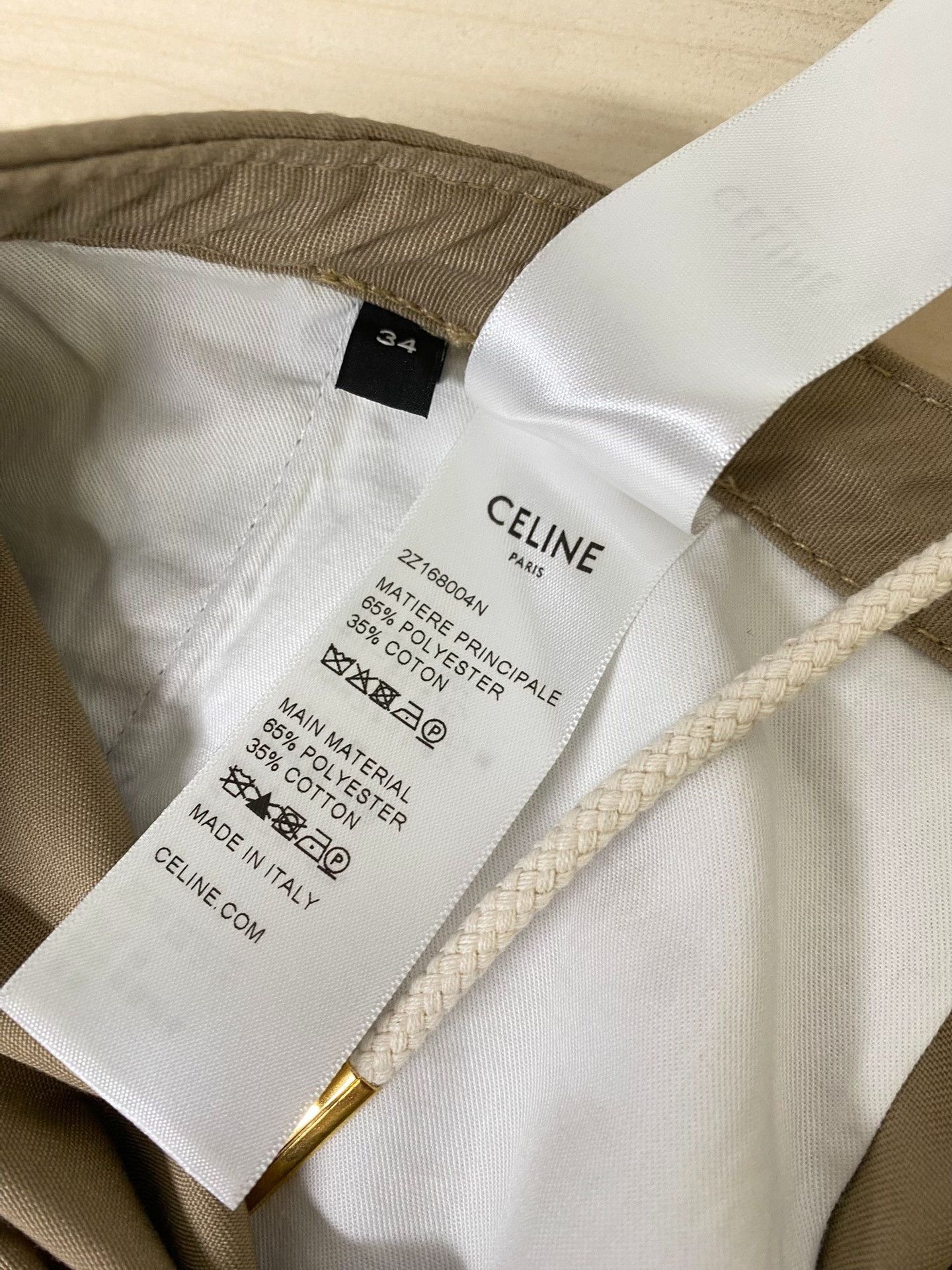 Celine Celine Early Autumn Cargo Shorts Size US 34 / EU 50 - 6 Thumbnail