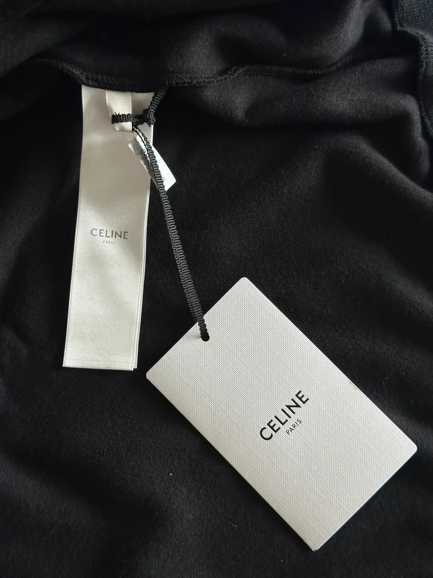 Celine Celine Black Velvet Hooded Jacket XL New Size XL / US 12-14 / IT 48-50 - 4 Thumbnail