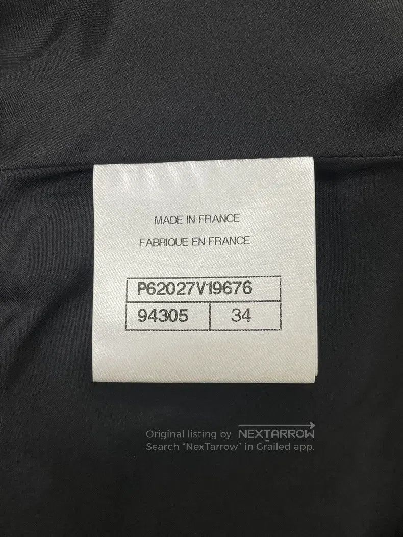 Chanel Chanel Black tweed trousers Size 42" / US 20 - 5 Thumbnail