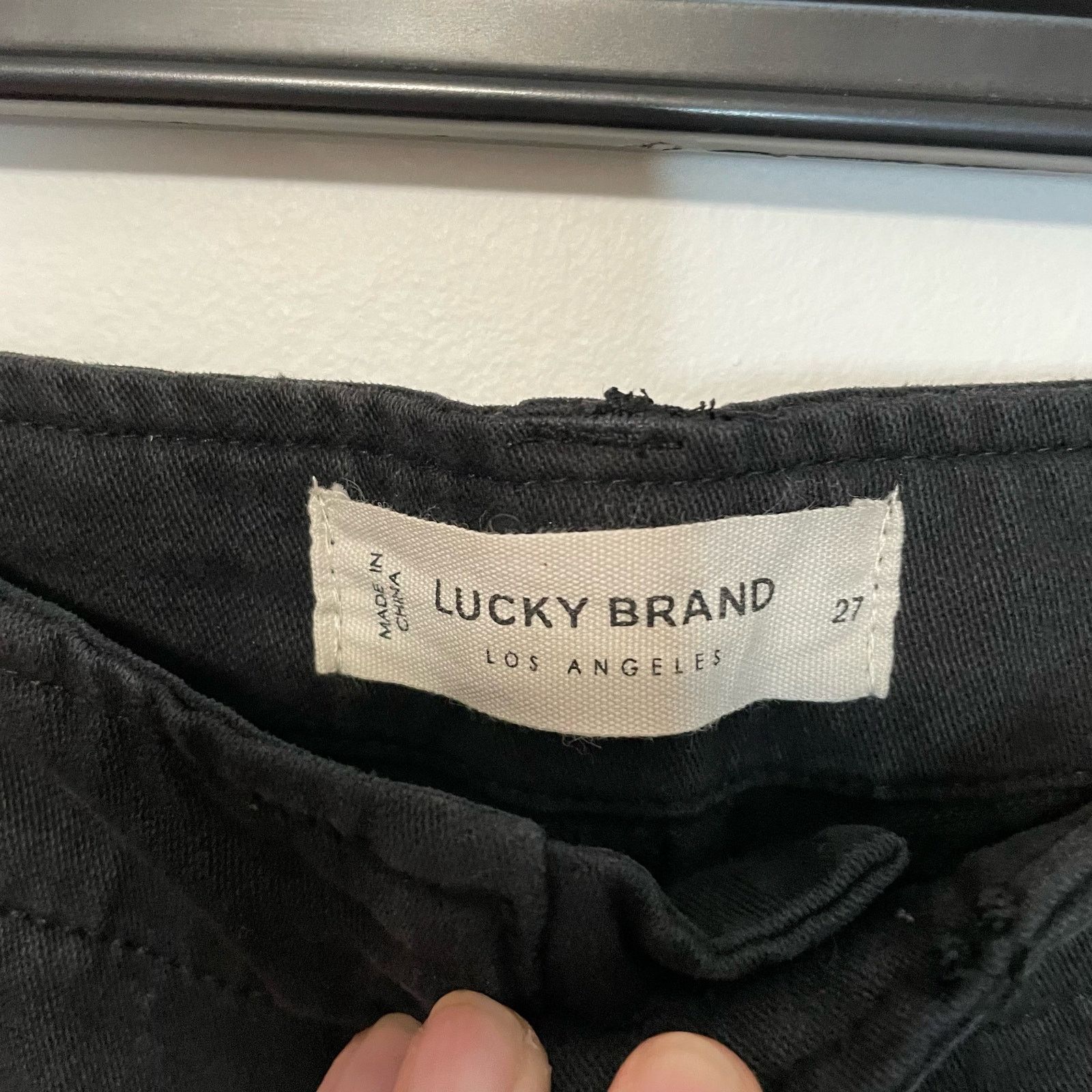 Lucky Brand Lucky Brand Black Cargo Shorts 27 Womens Casual Utility Size 30" / US 8 / IT 44 - 3 Thumbnail
