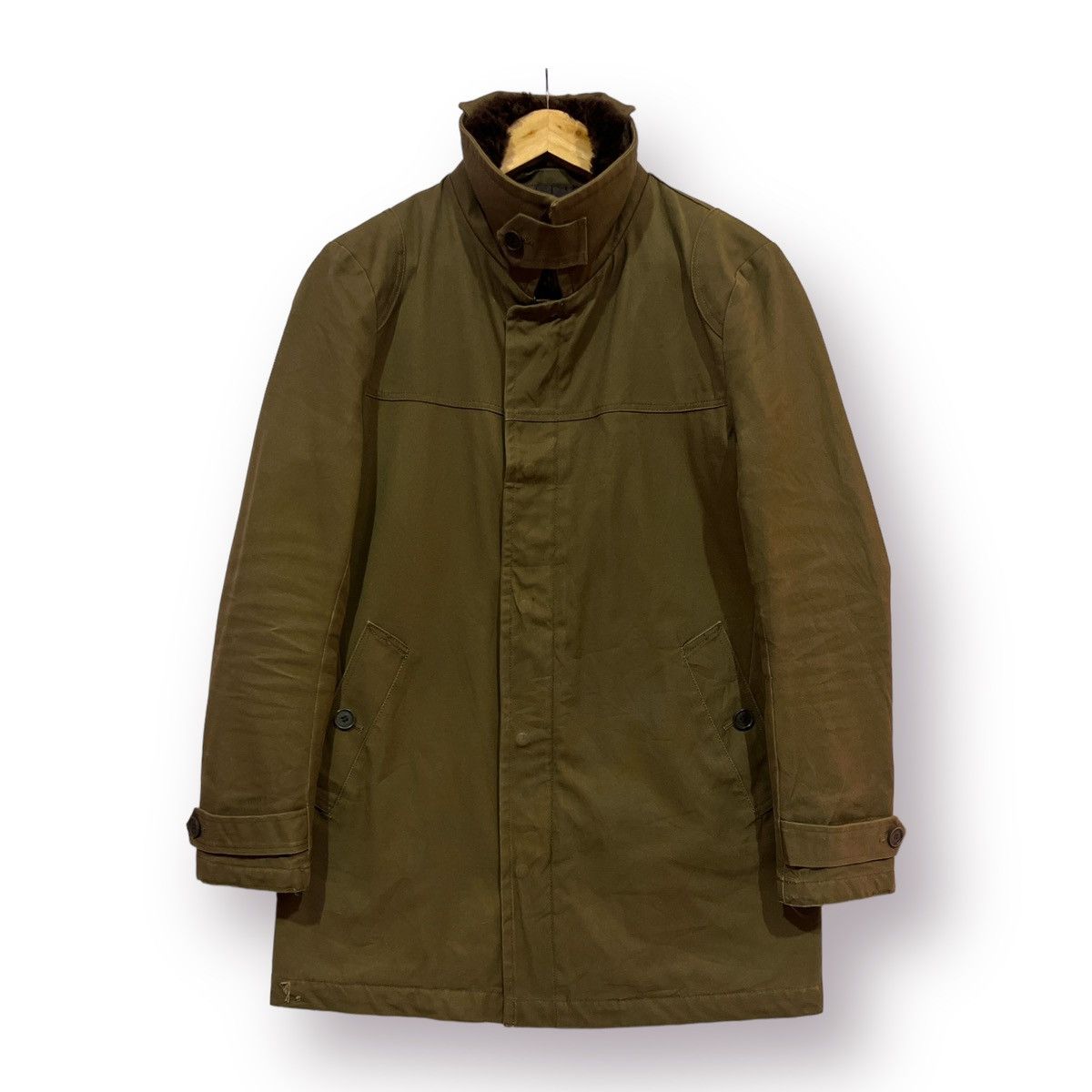 Japanese Brand 🔥 Ships Jet Blue long jacket military style Size US S / EU 44-46 / 1 - 1 Thumbnail