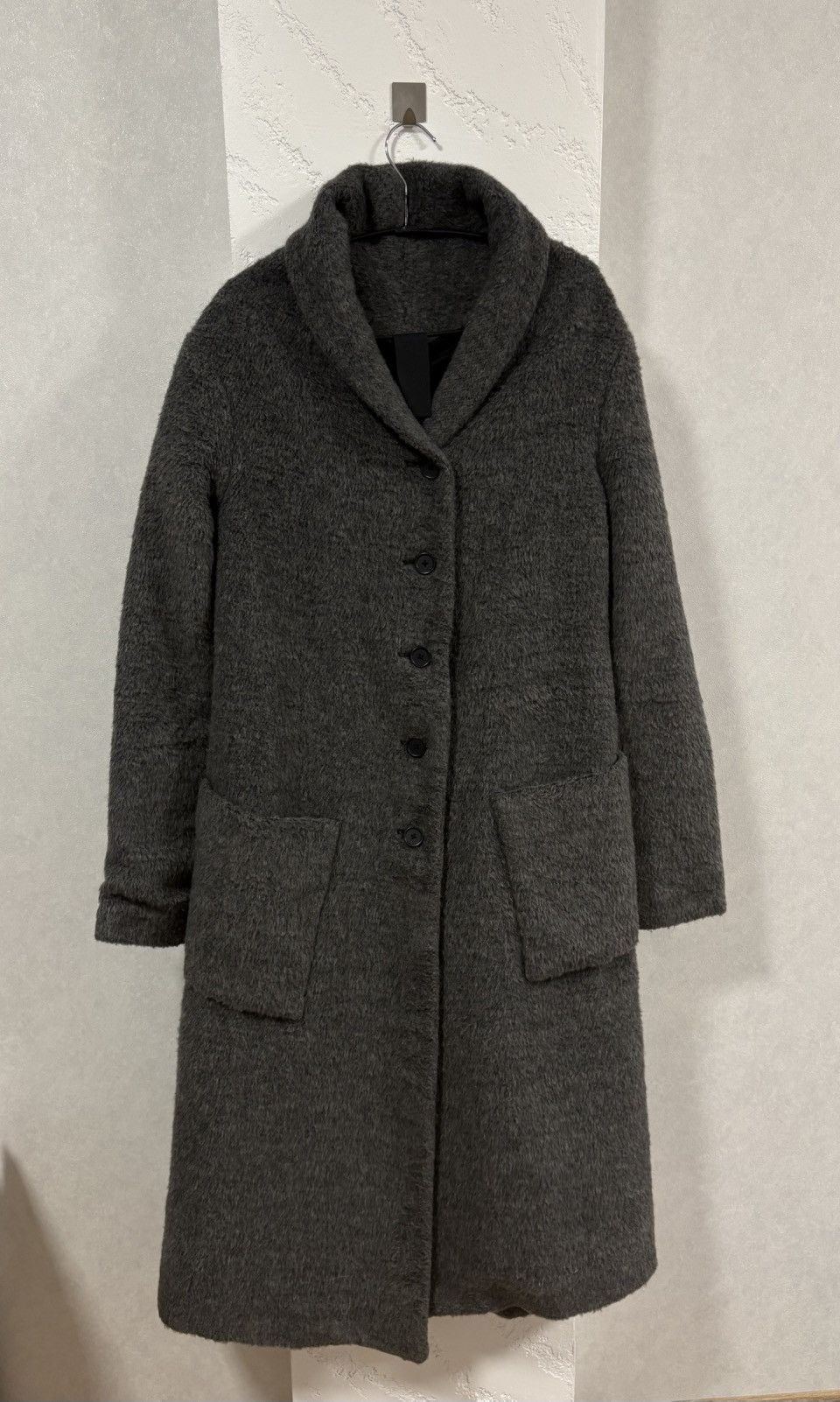 Rundholz Rundholz Alpaca-Cotton Faux Fur Coat Size: M Sample Size M / US 6-8 / IT 42-44 - 1 Thumbnail