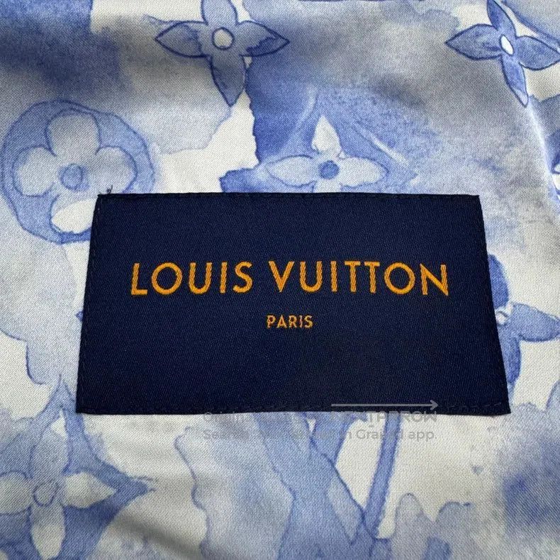 Louis Vuitton Louis Vuitton Ink Floral Denim Jacket. Size US L / EU 52-54 / 3 - 4 Thumbnail