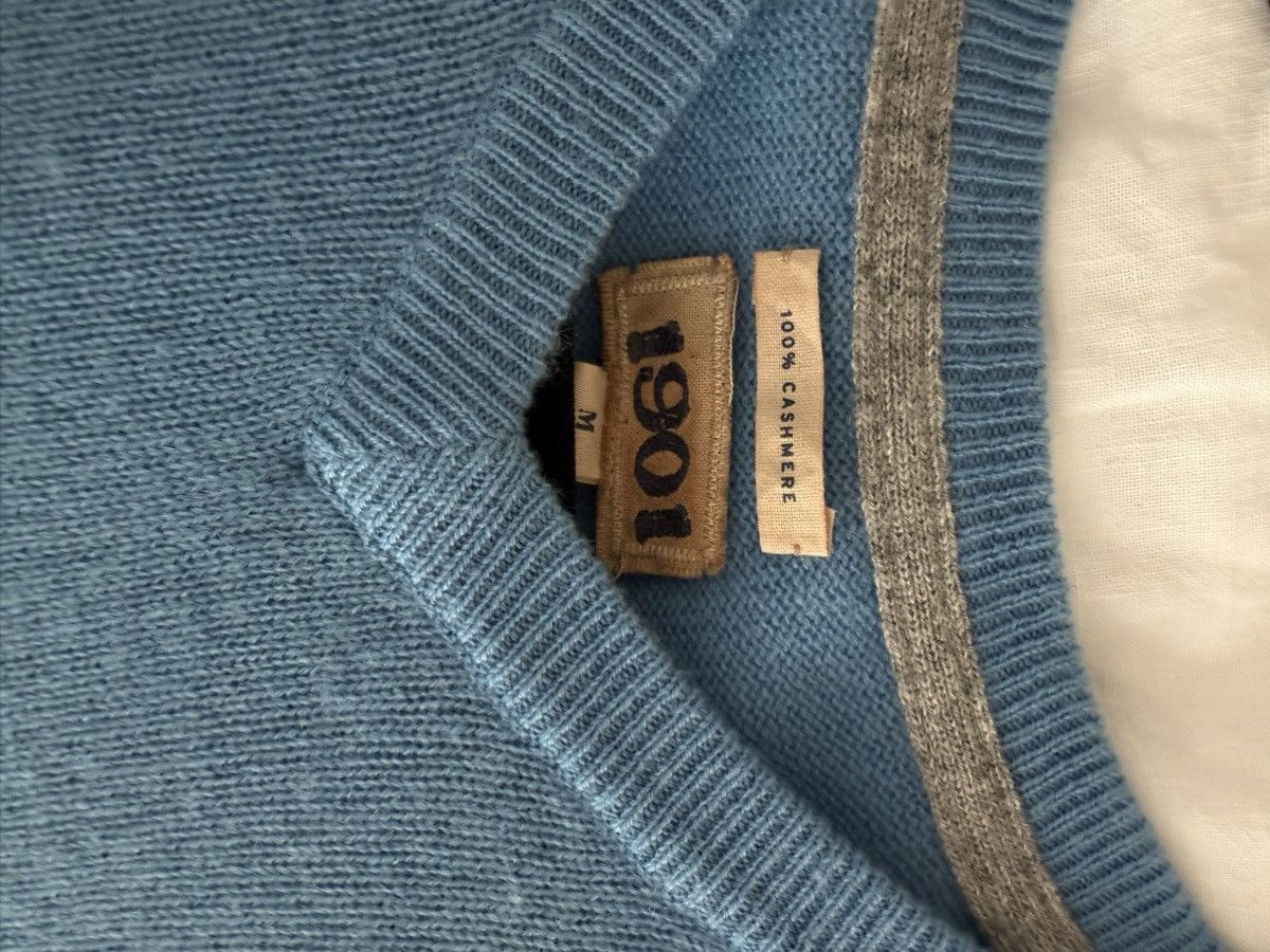 1901 1901 100% Cashmere light Blue Crewneck Sweater (Size M) Size US M / EU 48-50 / 2 - 3 Thumbnail