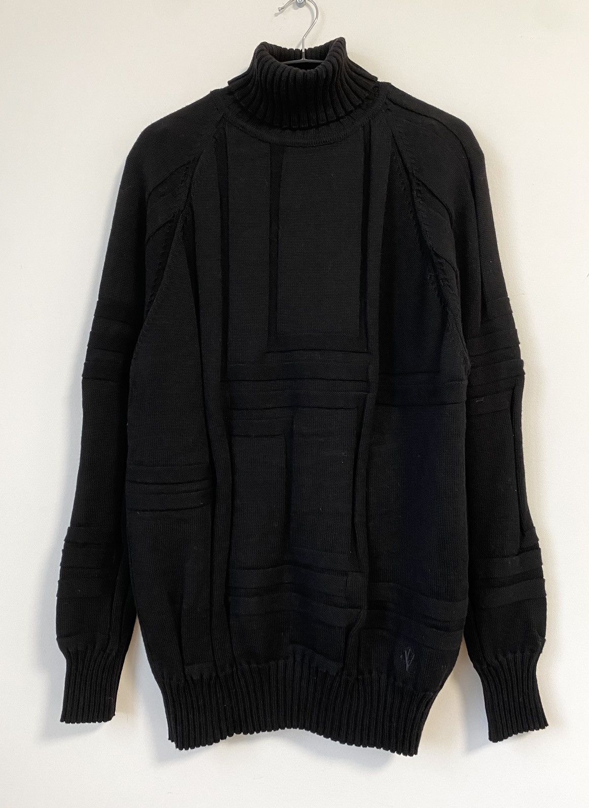 Versace Jeans Couture Versace Jeans Couture Wool Black Jumper, Size:XXXL Size US XXL / EU 58 / 5 - 1 Thumbnail