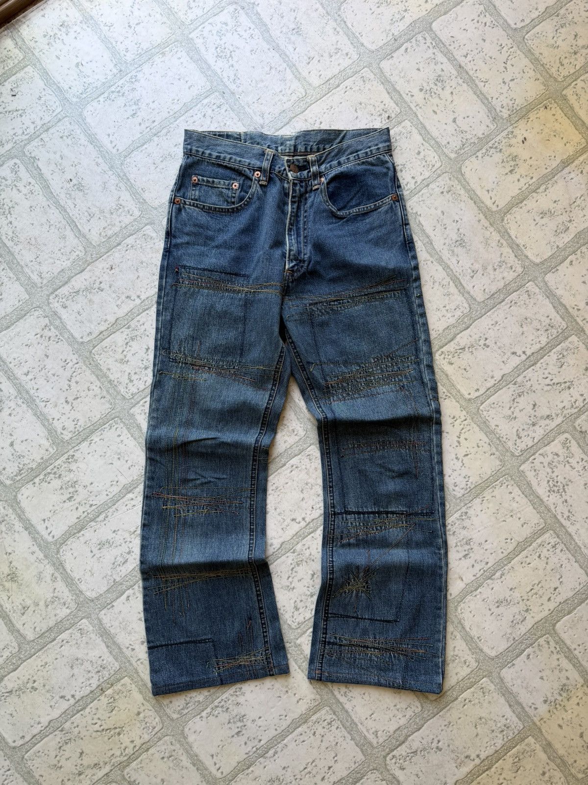 Hysteric Glamour Vintage Hysteric Glamour Flared Crazy Jeans Size US 28 / EU 44 - 1 Thumbnail