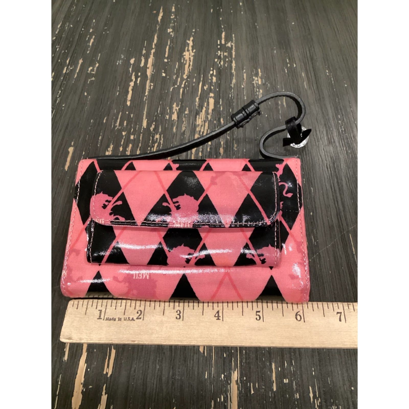 Vintage VINTAGE My Flat in London Jan Haedrich Mini Bag Shirt Unisex Adults Pink Quilted Canvas Bag - Size ONE SIZE - 2 Thumbnail