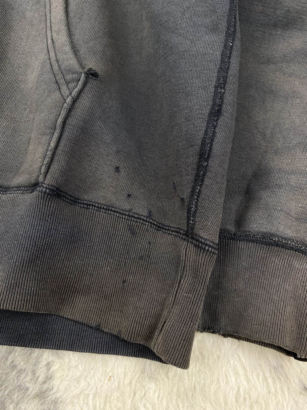 Japanese Brand Vintage Thrashed CREAM SODA Crazy Sunfaded Hoodie Size US L / EU 52-54 / 3 - 10 Thumbnail