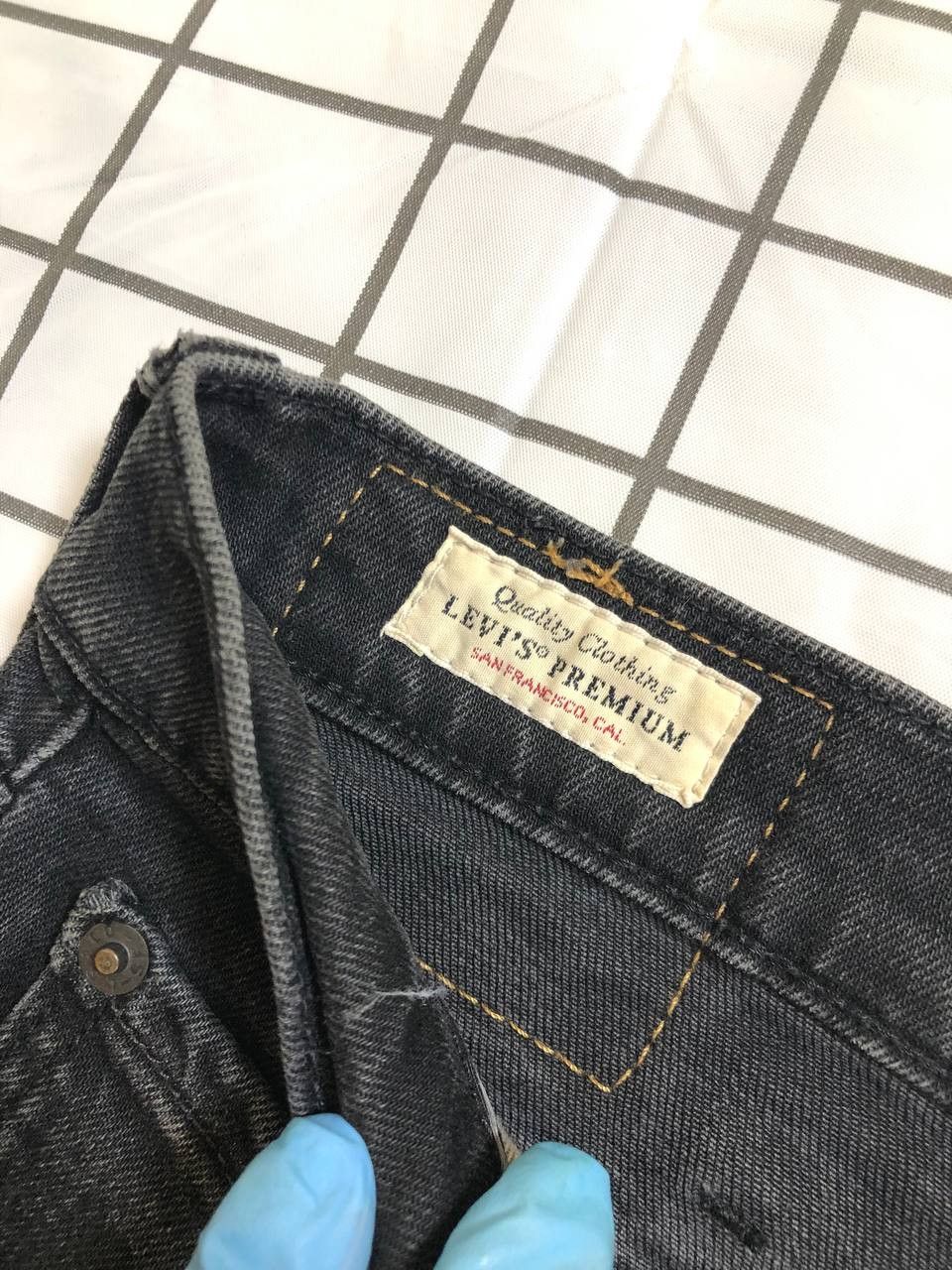 Levi's Levi’s 511 70s High Slim Straight Jeans Black Size US 38 / EU 54 - 11 Thumbnail