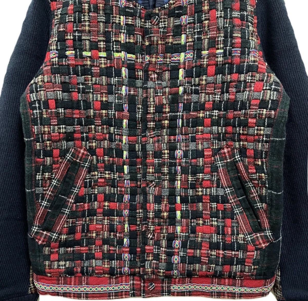 Beauty Beast White Raven Tokyo Jacket Wool Sashiko Kapital Inspired Size US L / EU 52-54 / 3 - 4 Thumbnail