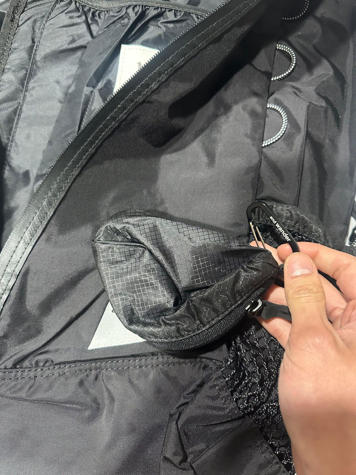 And Wander and wander ECOPAK 30L Backpack Black Missing Accessory Pouch Size ONE SIZE - 5 Thumbnail