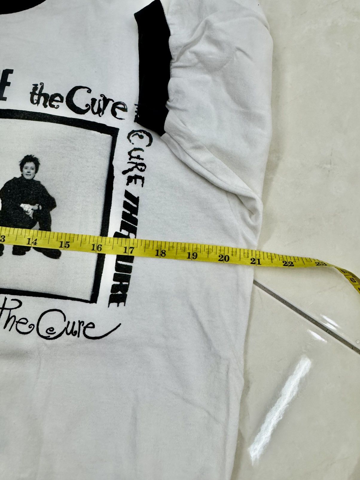 The Cure Vintage 90s The Cure Ringer Tee Size US L / EU 52-54 / 3 - 7 Thumbnail