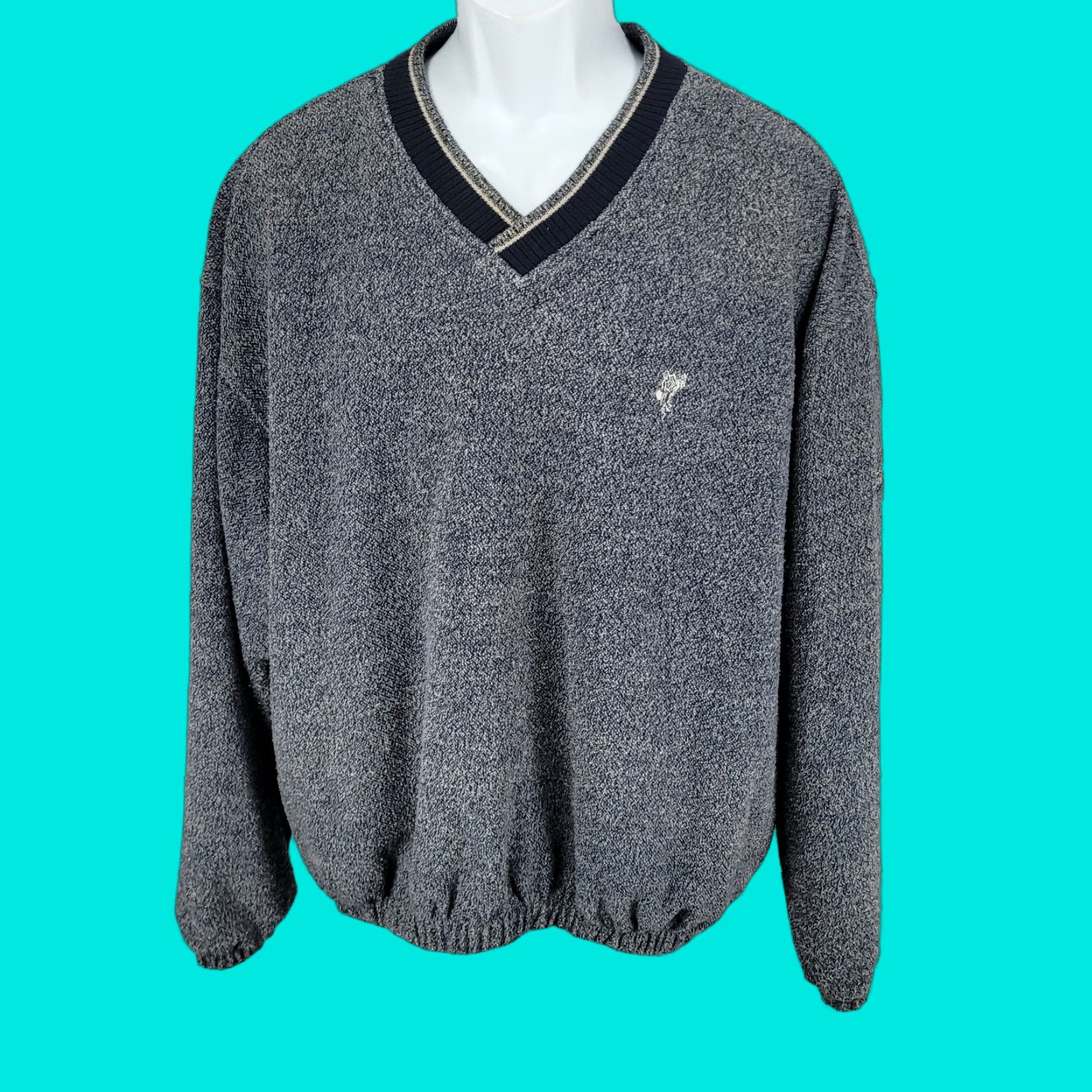 Vintage VTG Ashworth Calabasas GCC Team Play 2001 Golf Insulating Pullover Jacket L Men Blue Windbreaker Size US L / EU 52-54 / 3 - 1 Thumbnail