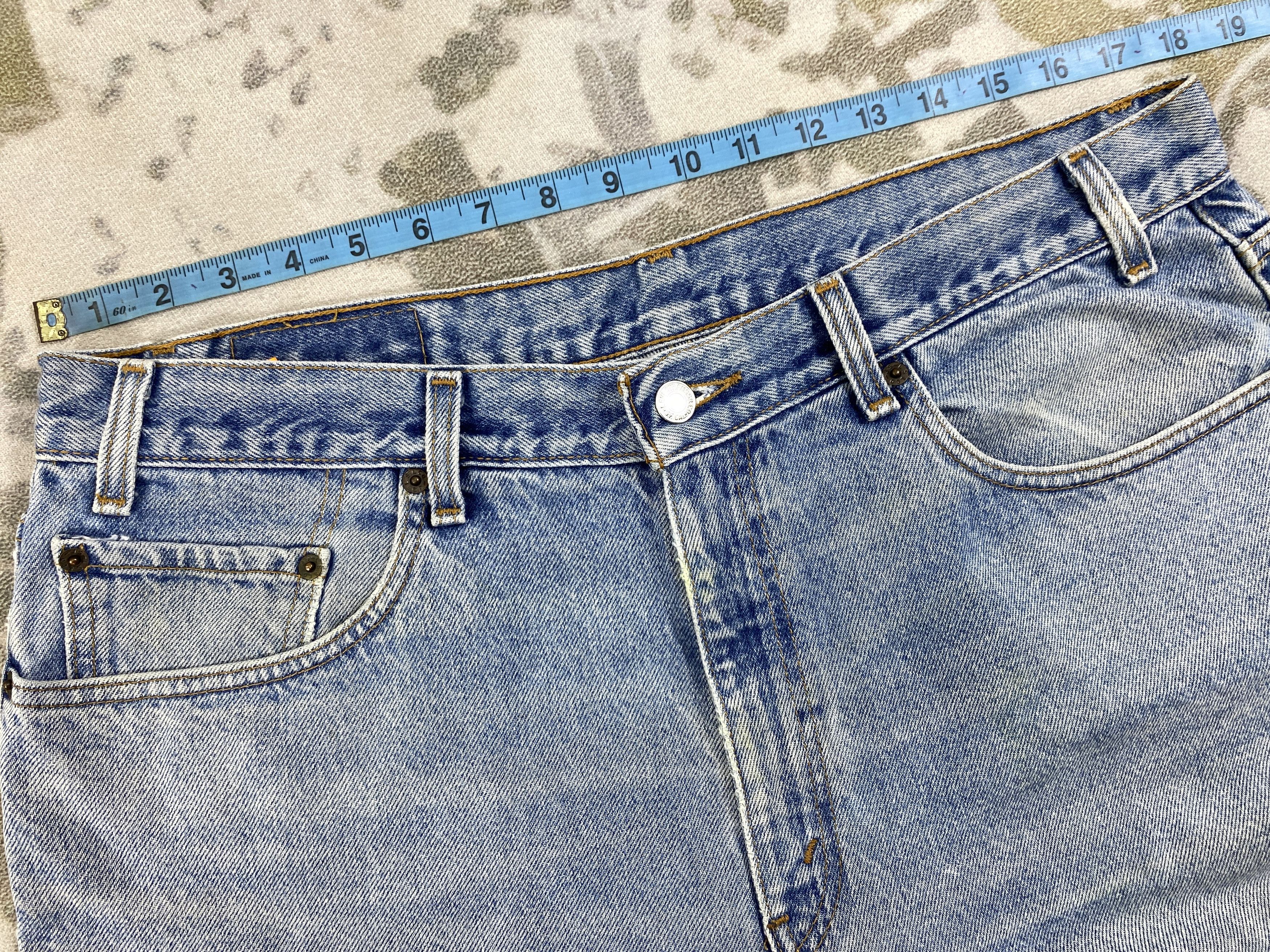 Levi's Light Wash Vintage Levi's 550 Relaxed Denim 36 x 30 JN640 Size US 36 / EU 52 - 5 Thumbnail