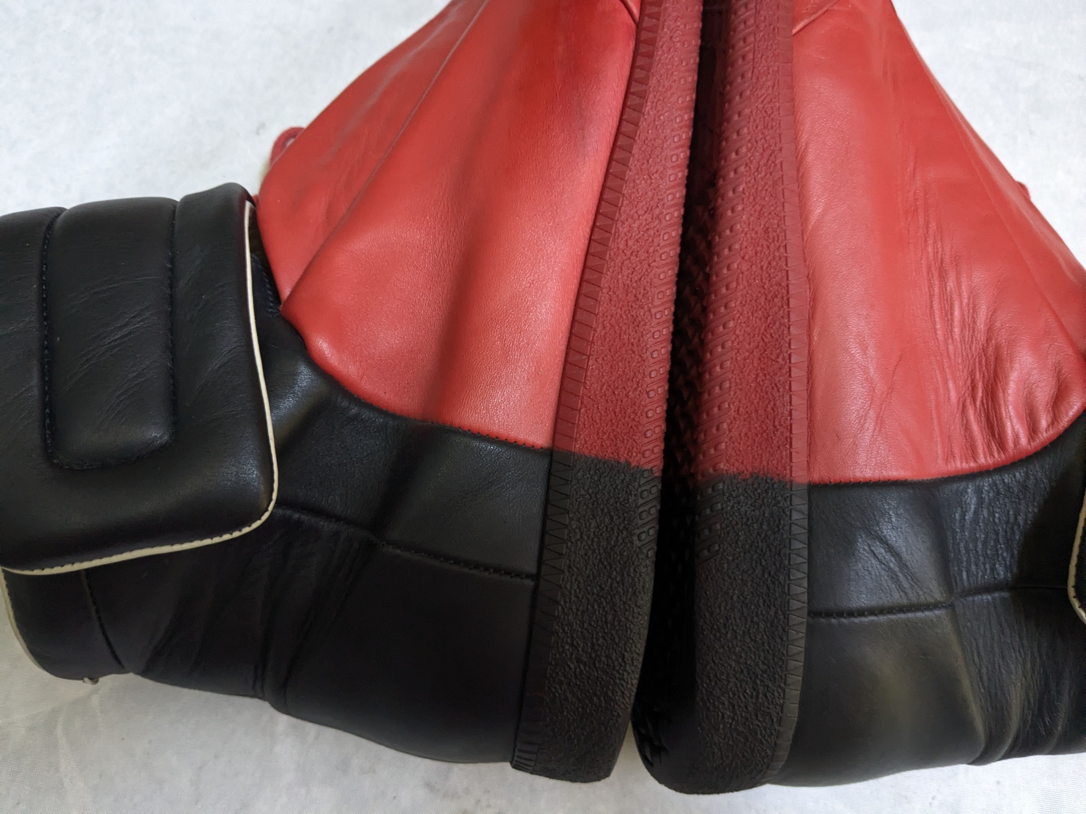 Maison Margiela 44/11-Maison Margiela Future High Sneaker Red/Black Size US 11 / EU 44 - 9 Thumbnail