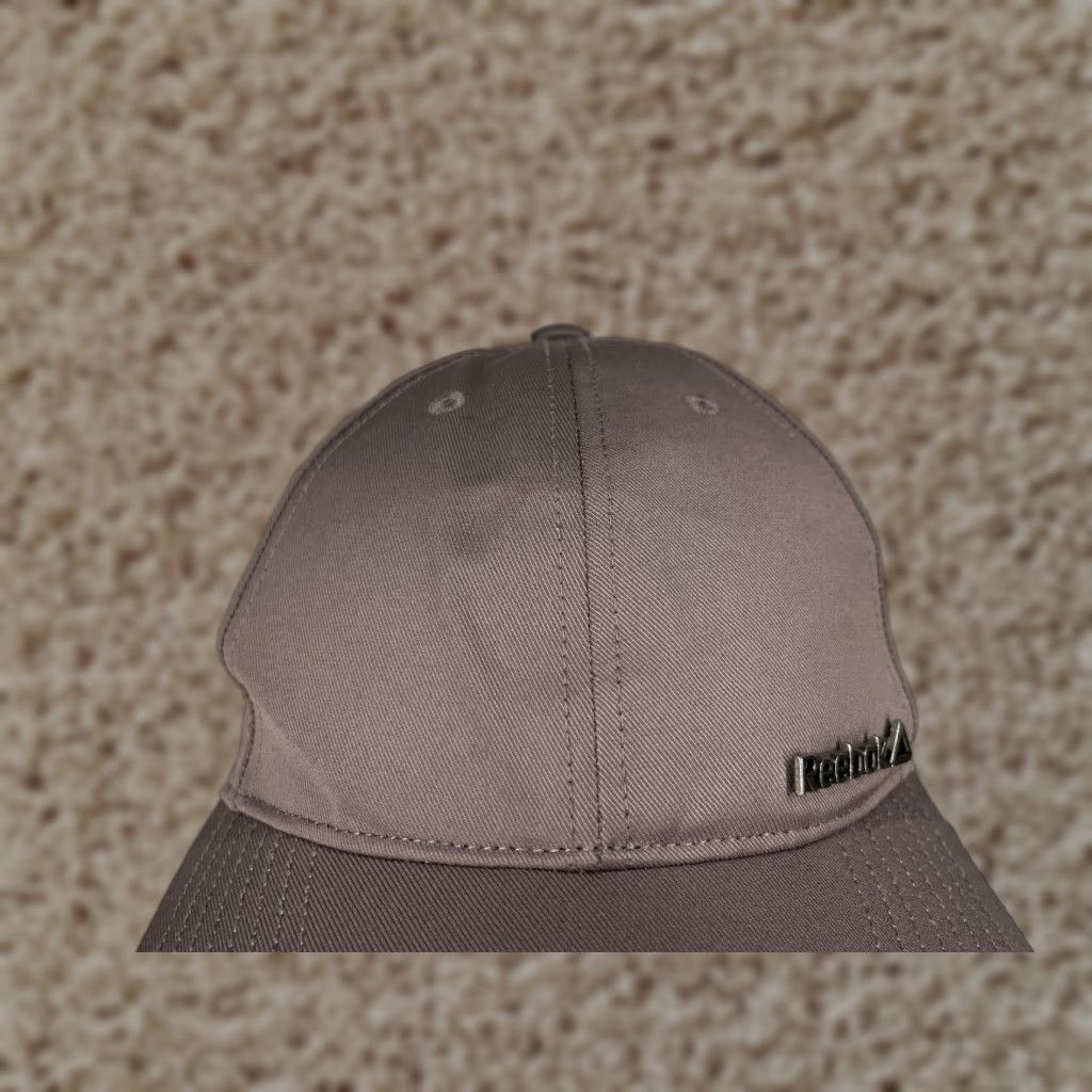 Reebok Reebok Hat Cap Baseball Cap Unisex Adults One Size Gray Purple Metal Logo Cotton Polyester Adjustable Lightweight Twill Star Logo Outdoor Size ONE SIZE - 1 Thumbnail