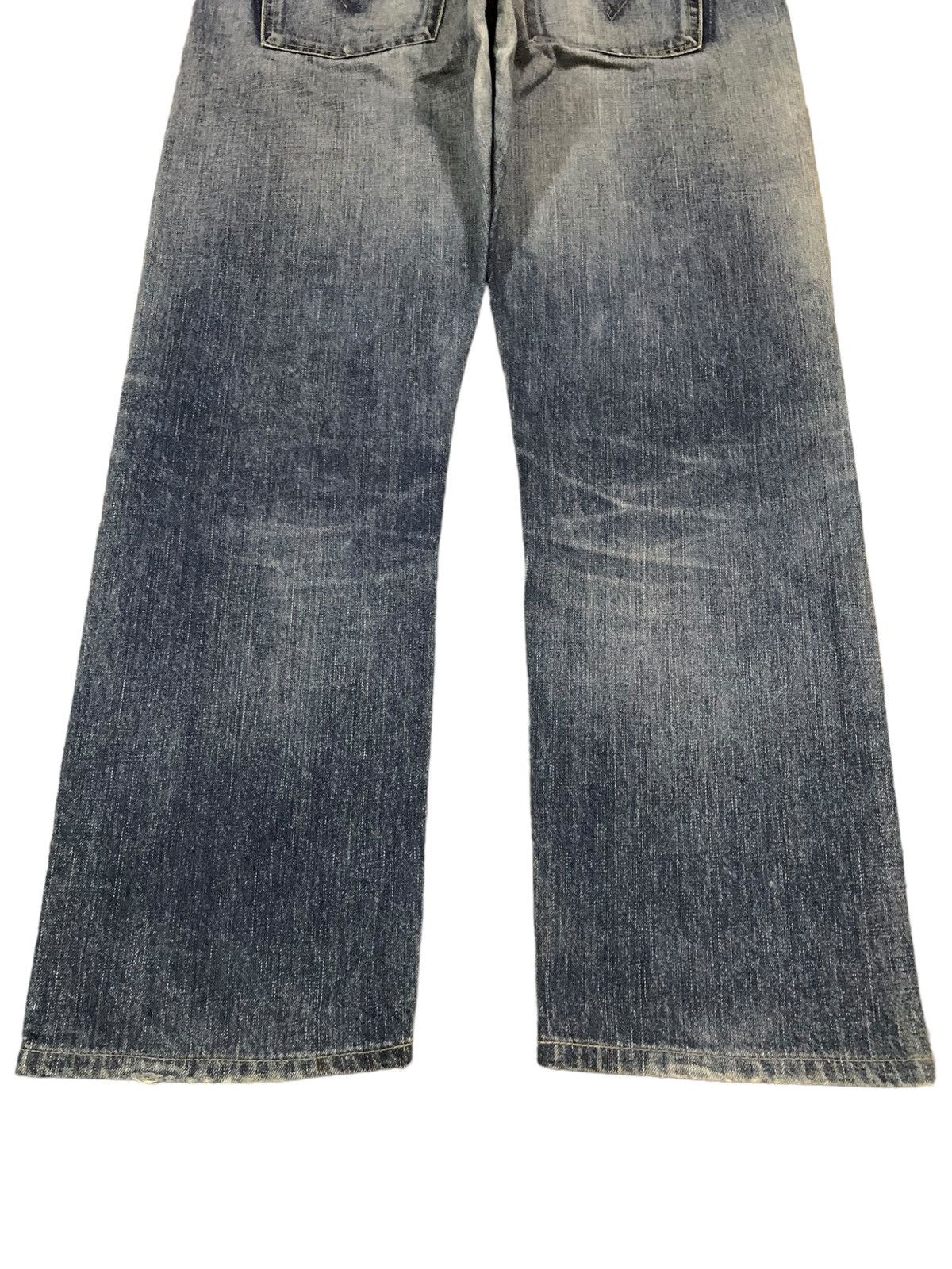 Levi's Vintage 90s Levis 505 Mud Wash Distressed Grunge Jeans Size US 34 / EU 50 - 14 Thumbnail