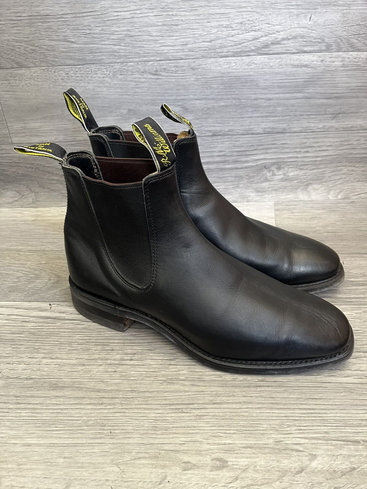 R.M. Williams Rm Williams craftman comfort Chelsea leather boots uk 7.5F Size US 8.5 / EU 41-42 - 6 Thumbnail