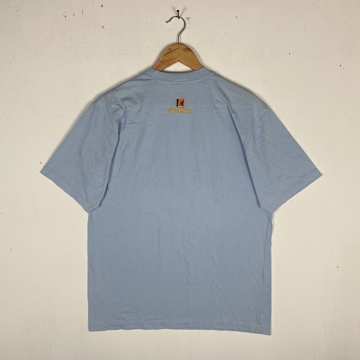 Karl Kani × Vintage Vintage 90's KANI SPORT Embroidery Logo Hip-Hop Wear Tee Size US M / EU 48-50 / 2 - 5 Thumbnail