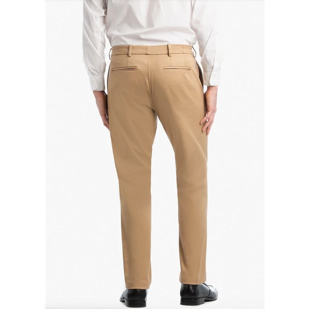 TravisMathew Baubax Men's Athletic Chino Khaki Pants // 34x32 Size US 34 / EU 50 - 3 Thumbnail