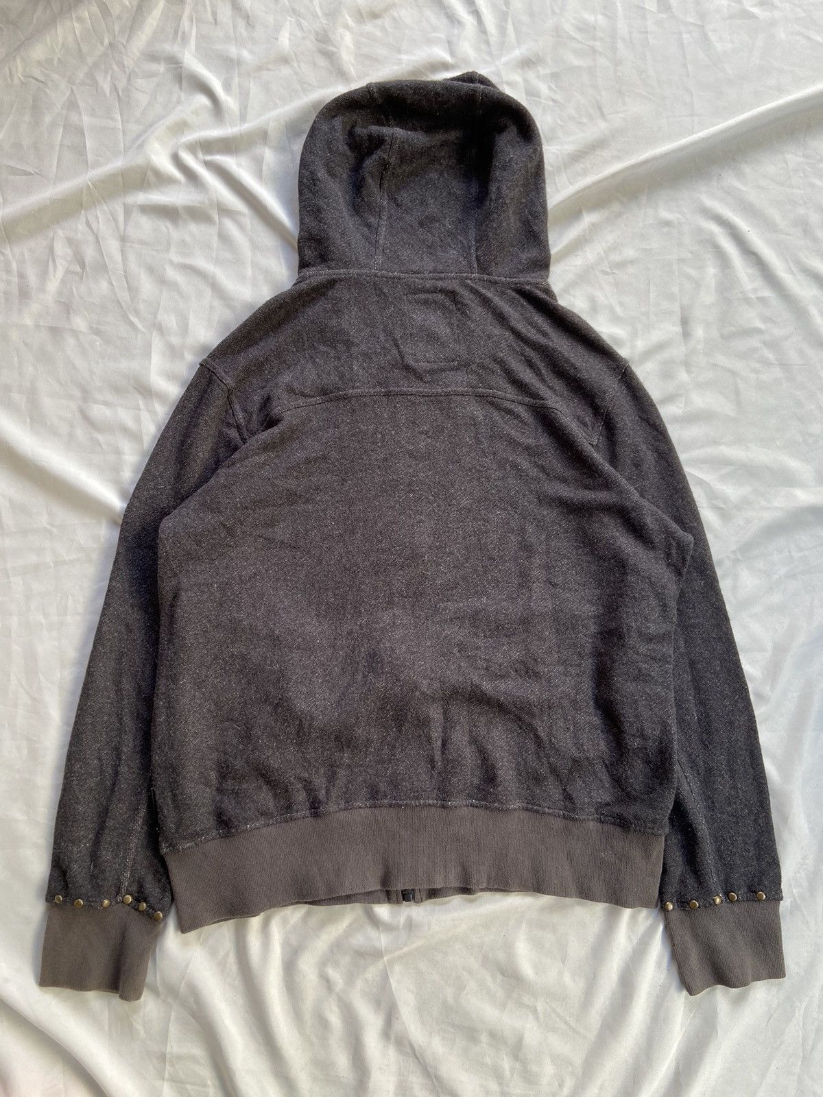 Japanese Brand INSP PUNK LIVE IN PEACE WITH THE EARTH ZIP HOODIE Size US XL / EU 56 / 4 - 18 Thumbnail