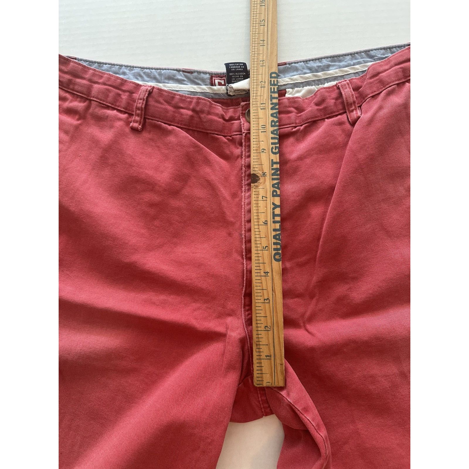 Chaps Chaps Ralph Lauren Men's Chino Shorts Dark Pink Sz 36 Cotton Size US 36 / EU 52 - 11 Thumbnail