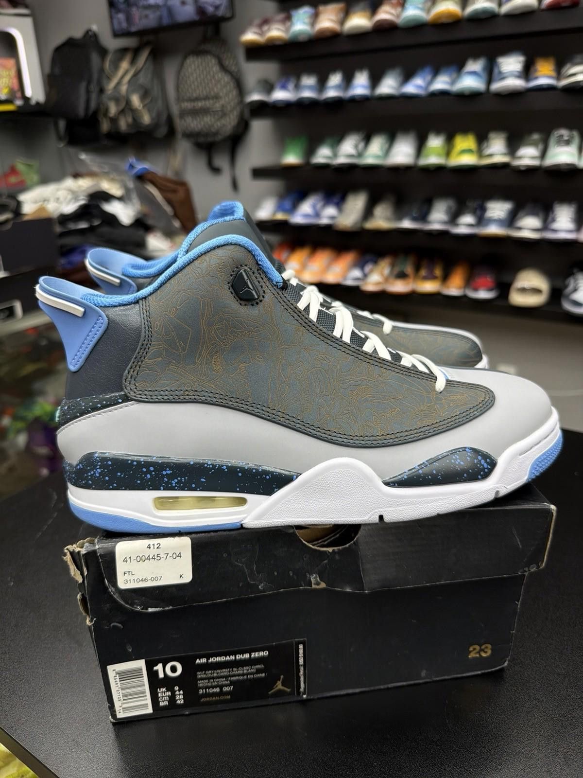 Jordan Brand Size 10 - Air Jordan Dub Zero ‘Wolf Grey’ Brand New Size US 10 / EU 43 - 11 Thumbnail