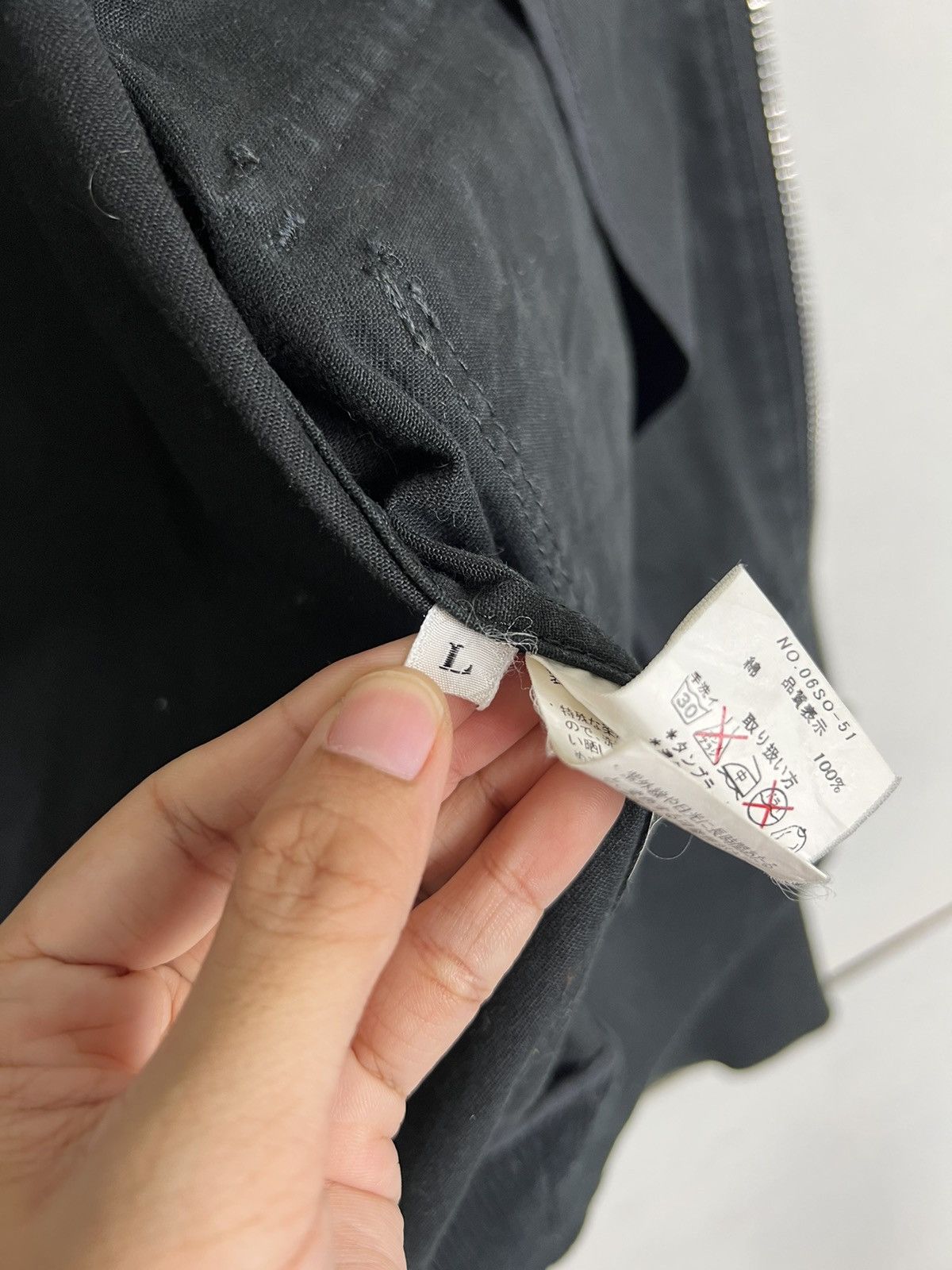 Japanese Brand 🔥 SLOUCH JAPANESE MINIMALIS ZIPPER JACKET MADE IN JAPAN Size US L / EU 52-54 / 3 - 17 Thumbnail