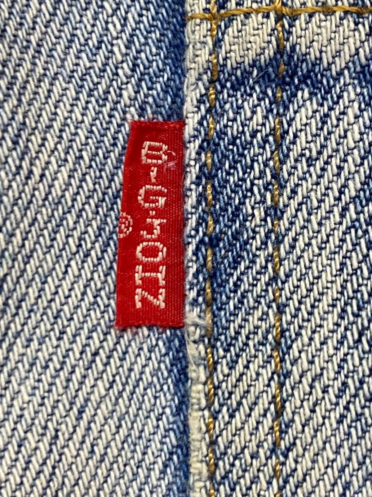 Tornado Mart Vintage Big John 70’s Fade Grunge Distressed Flare Jeans Size US 32 / EU 48 - 20 Thumbnail
