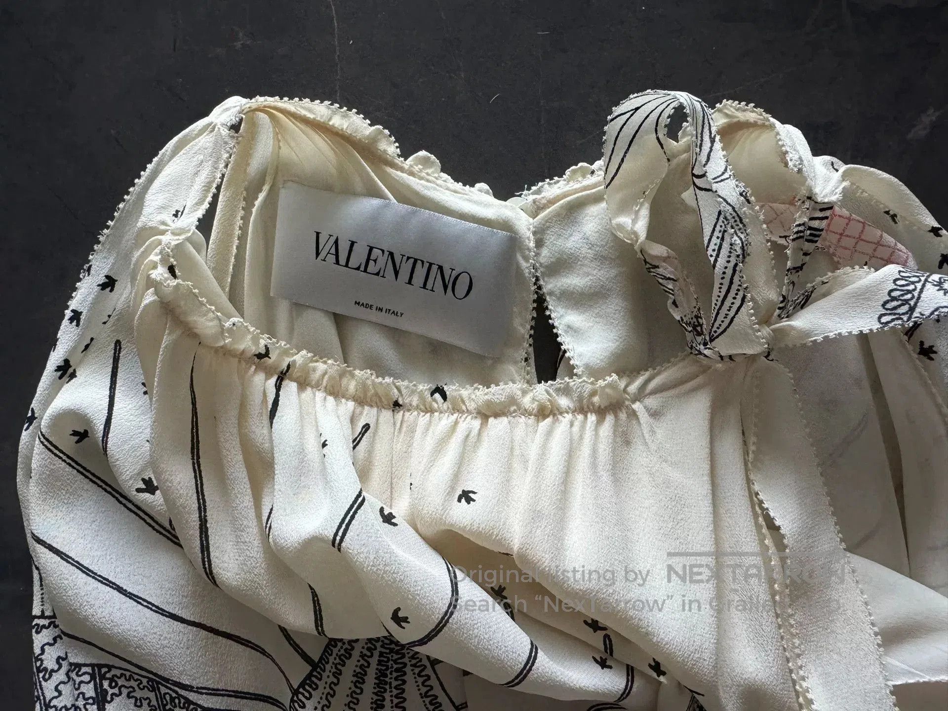 Valentino Valentino Silk Sleeveless Dress. Size US M / EU 48-50 / 2 - 8 Thumbnail