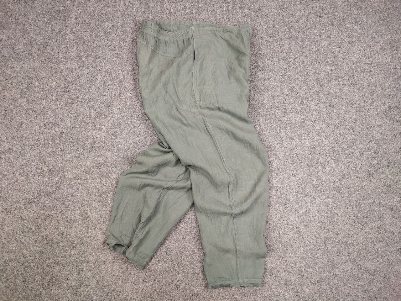 OSKA Oska Germany Design Linen pistachio color Light Baggy Pants Size 32" / US 10 / IT 46 - 12 Thumbnail